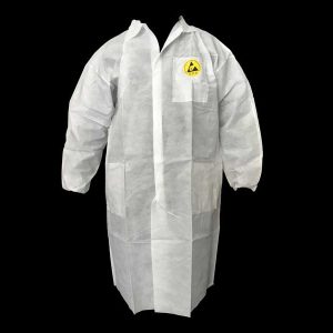Disposable Antistatic Smock with ESD Symbol (S/XXL)