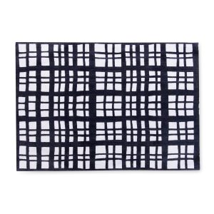 Tovaglietta morbida “trame black and white”