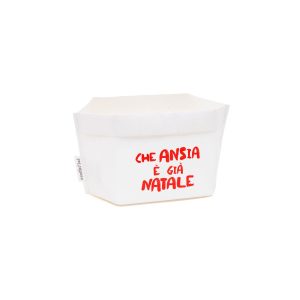 Sacchino minimal “che ansia è già Natale”