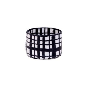 Sacchino tondo medio “trame black and white”