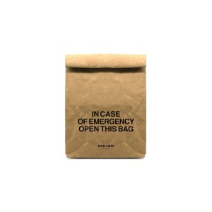 Food bag sacchetto avana “In case of emergency”