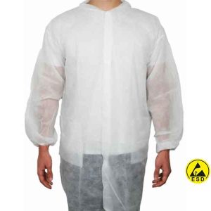 Camice antistatico ESD monouso (M/3XL) – FINE SERIE