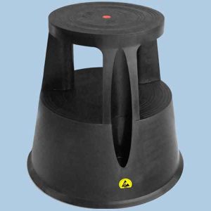 Sgabello ESD conduttivo a gradini (Ø283 x 410h mm)